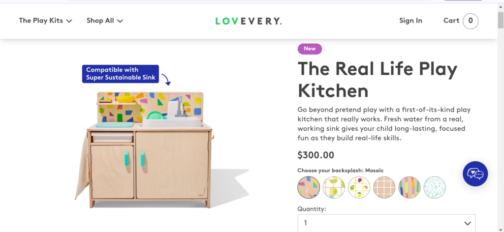 Real Life Play Kitchen